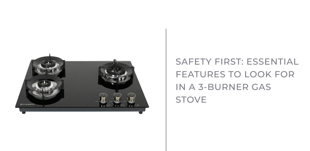 3-Burner Gas Stove