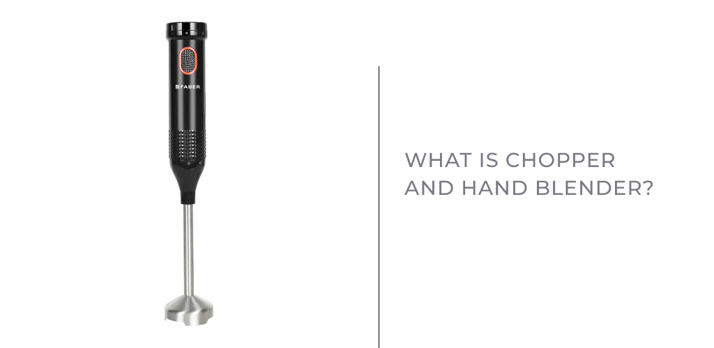 Chopper and Hand Blender