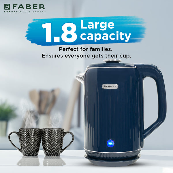 Breville Navy And Silver Kettle And Toaster Breville Curve Grey