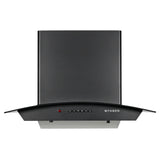 Top-rated chimney hood - HOOD ALPHA IN HC PB FL BK 60