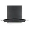 Top-rated chimney hood - HOOD ALPHA IN HC PB FL BK 60