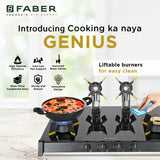 Order Now: Genius 804 AI BK Cooktop
