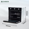 Faber Faber FBIO 80L 4F BK Built in Oven