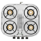 HOB COOKTOP CRYSTAL 4BB SS Price