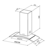 High Suction Power-1150 m3/hr Chimney
