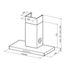 High Suction Power-1095 m3/hr Chimney