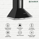 Matte Black Finish Chimney