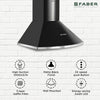 Matte Black Finish Chimney