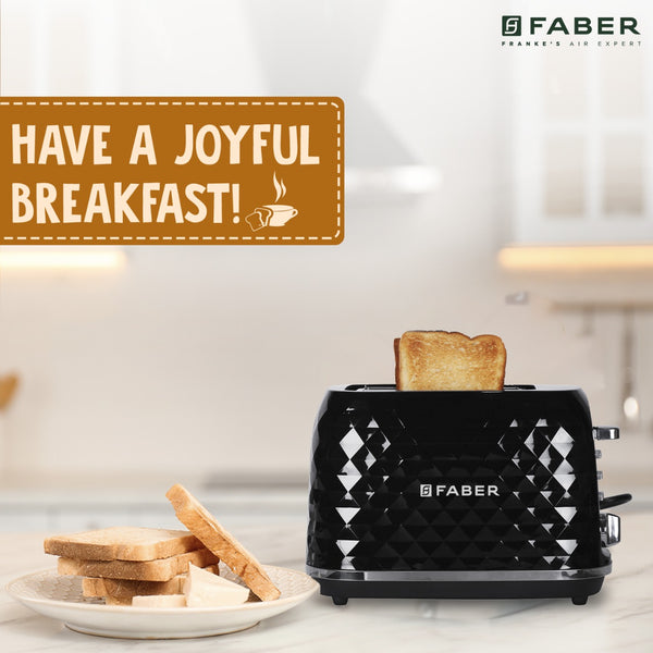         Buy Faber India Pop Up Toaster FT 950W DLX BK Online @41% OFF                        