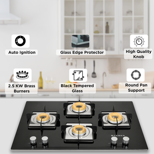 Elica hob brass burners deals