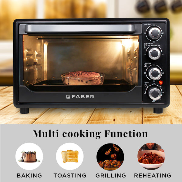 Buy Faber FOTG BK 60L Oven Toaster Griller Online @29% OFF Best