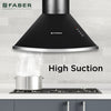 Faber Best Kitchen Chimney with Baffle Filter