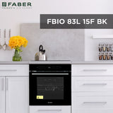 Faber India FBIO 83L 15F BK Built in Oven For Kitchen