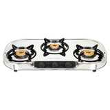 HOB COOKTOP CRYSTAL 3BB SS