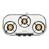 Faber HOB COOKTOP CRYSTAL 3BB SS