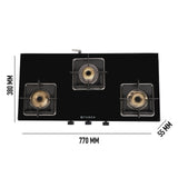 Brass Burner Cooktop by Faber India
