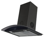 Faber FEEL 3D PLUS MAX T2S2 BK TC 60cm Kitchen Chimney