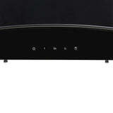 Push Button Modern Black Chimney