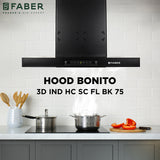 HOOD BONITO 3D IN HC SC FL BK 75