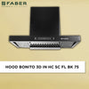 HOOD BONITO 3D IN HC SC FL BK 75
