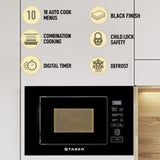 Faber India FBIMWO 20 L SG BK Built in Microwave Oven Online