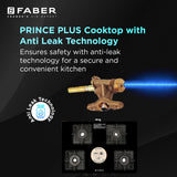 HOB COOKTOP PRINCE PLUS 4BB BK