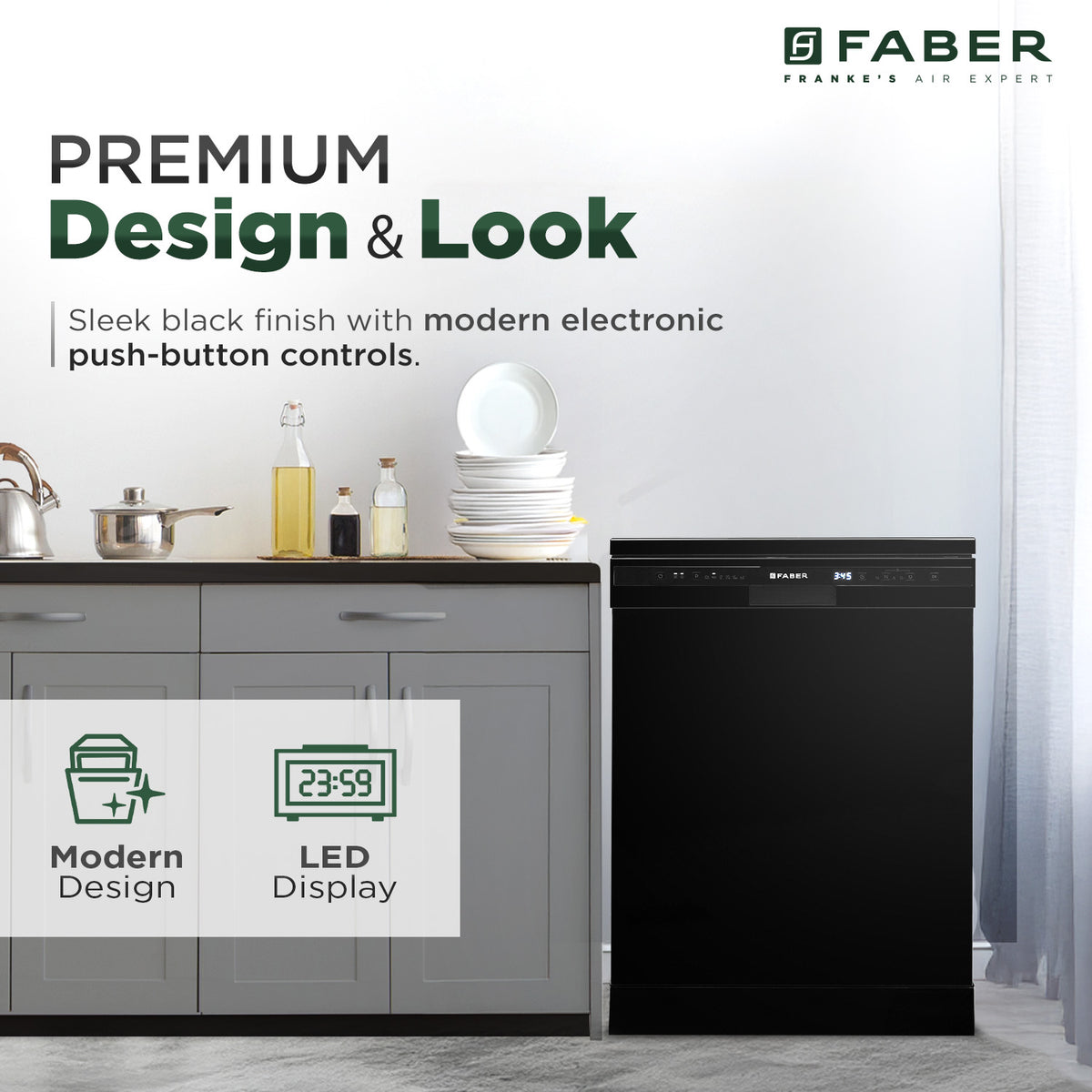 Buy the Best Dishwasher Online - Faber India - Buy now at ₹ 32,494