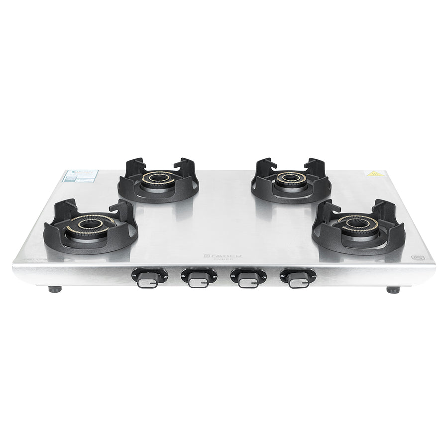 COOKTOP EMBER 4BB SS CI