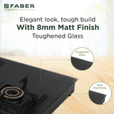 COOKTOP BLOSSOM 3BB BK CI