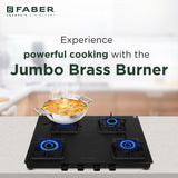 COOKTOP BLOSSOM 4BB BK CI