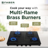 COOKTOP BLOSSOM 4BB BK CI