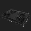 COOKTOP BLOSSOM 4BB BK CI