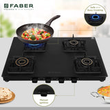 COOKTOP BLOSSOM 4BB BK CI