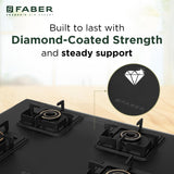 COOKTOP BLOSSOM 4BB BK CI