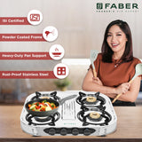 Buy HOB COOKTOP CRYSTAL 4BB SS Online at best price Faber India