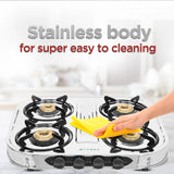 Latest HOB COOKTOP CRYSTAL 4BB SS