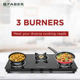 COOKTOP SPARK 3BB BK