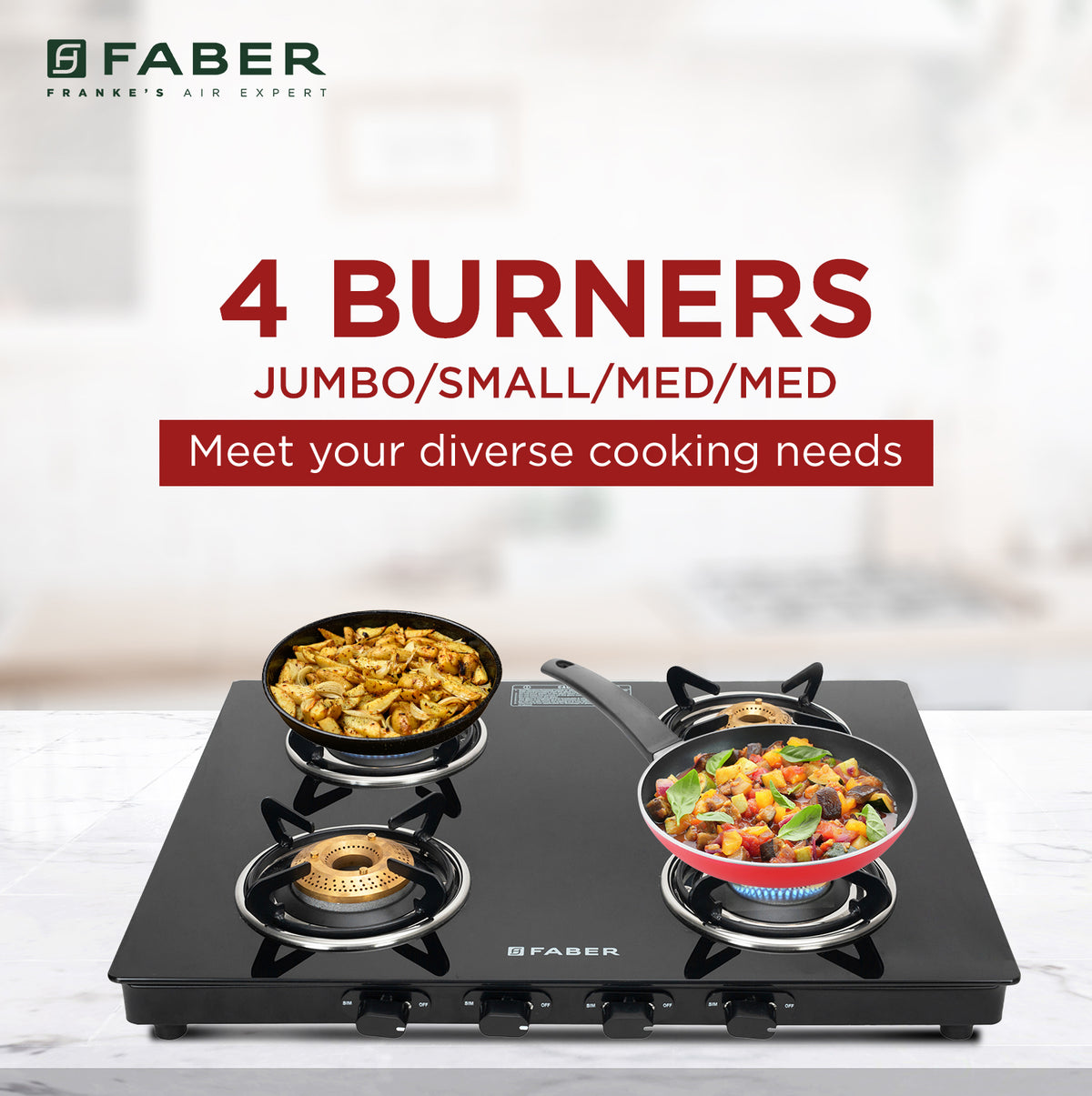 High-Performance Spark 4BB BK Cooktop - Buy now at ₹ 5,850