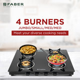 COOKTOP SPARK 4BB BK