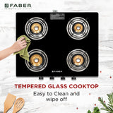 COOKTOP SPARK 4BB BK