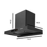 HOOD Coral HC SC FL BK BLDC IN 75 - T