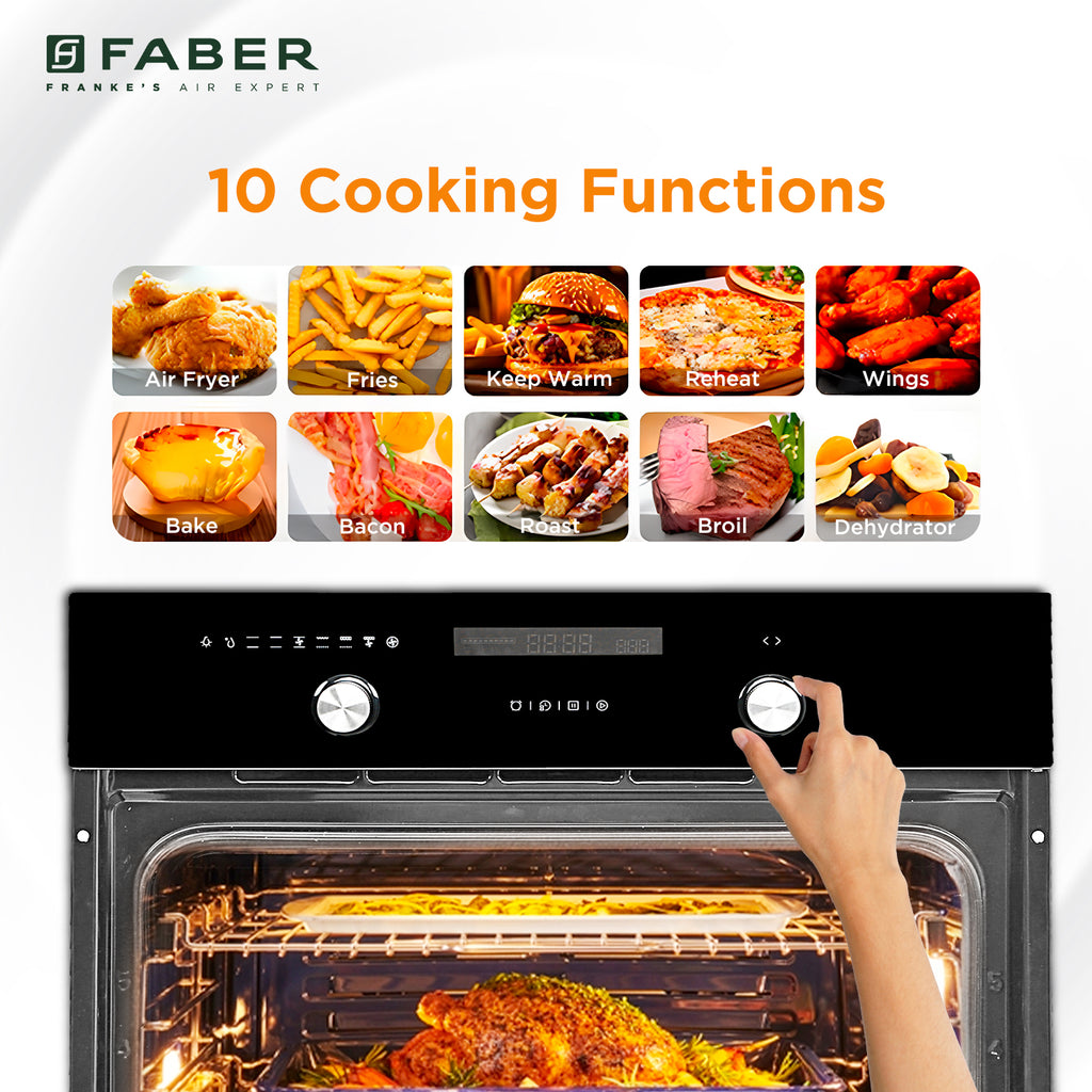 Shop Built-in Oven FBIO 82L 10F BK with ART - Buy now at ₹ 52,938