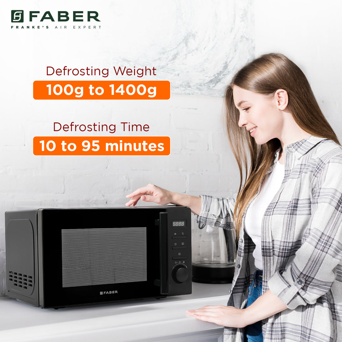 Buy Faber India Microwave Online Only at Rs. 6,990/- - Buy now at ₹ 7,699