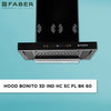 HOOD BONITO 3D IND HC SC FL BK 60