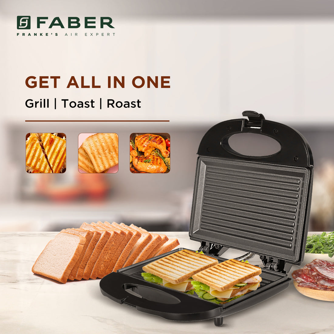 Buy NonSticky Grill Sandwich Maker Online only at Rs 1,450 only Buy