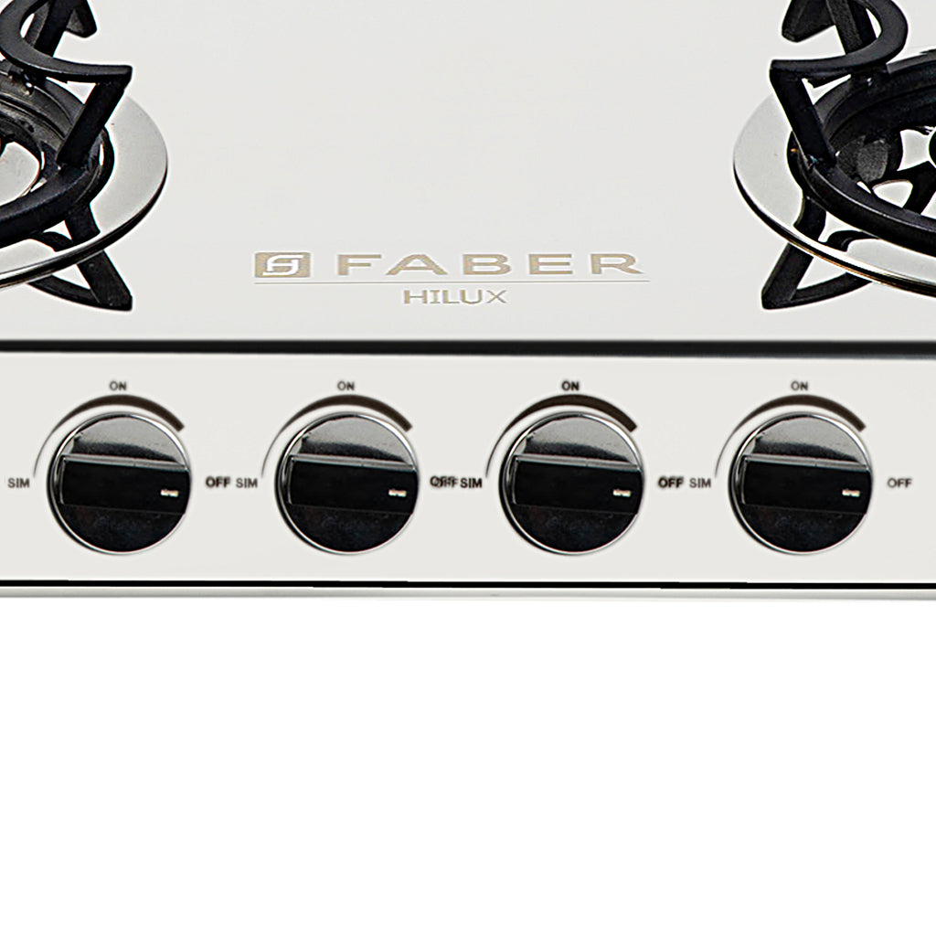 Buy HOB COOKTOP HILUX MAX 4BB SS Hobtop Online Faber India