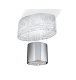 Faber Ceiling Mounted Collection Series- Nest Chimney, Stainless Less Steel, Cassette/Mesh Filter