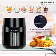 FAF 4.5 BK - 4.5l Hot Air Fryer