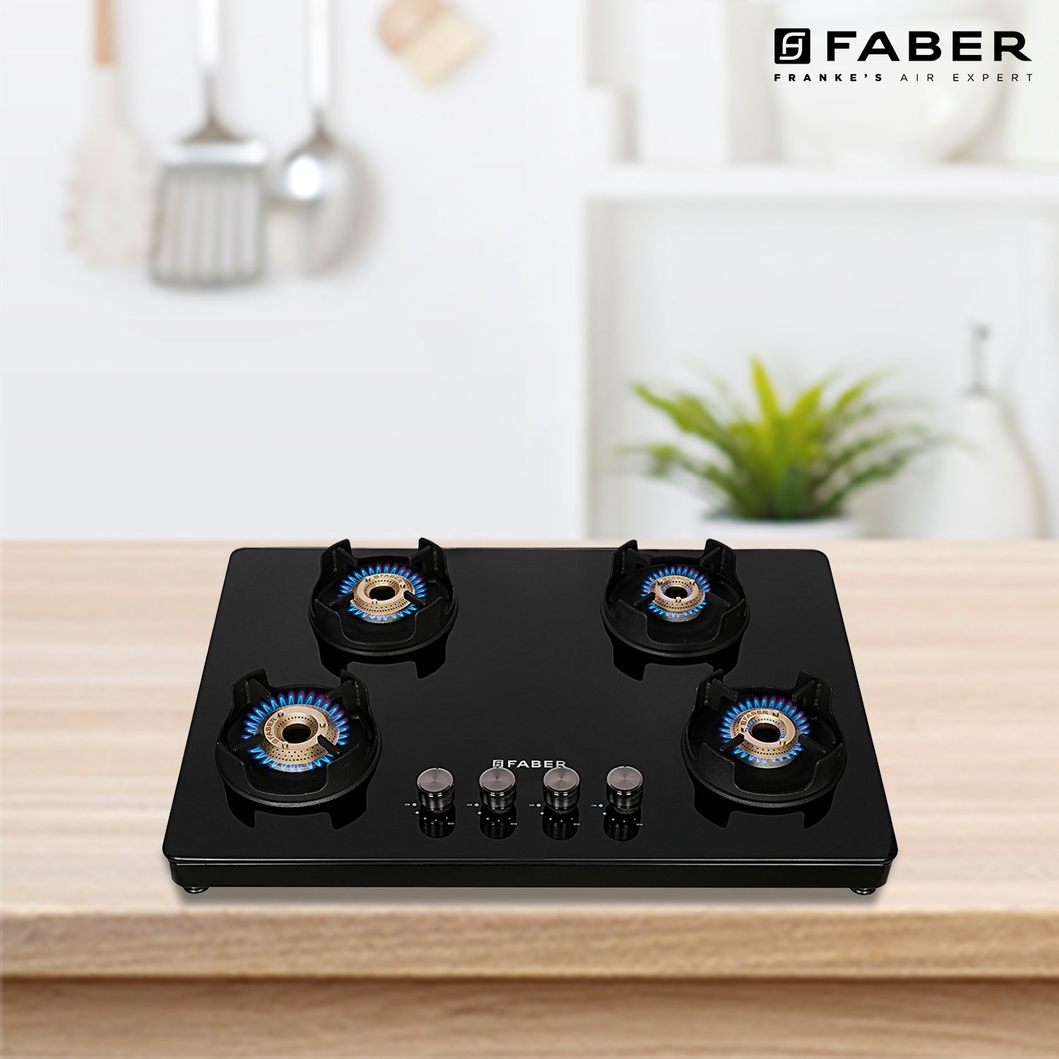 Buy NiOS DLX 754 BB BK Gas Cooktop Online Faber India Buy now at