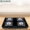 Faber 4 Burner Kitchen Cooktop
